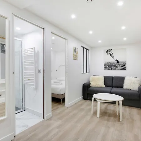Апартаменты Charming 1br Montorgueil Republique