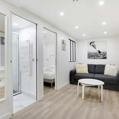 Lägenhet Charming 1br Montorgueil Republique Paris